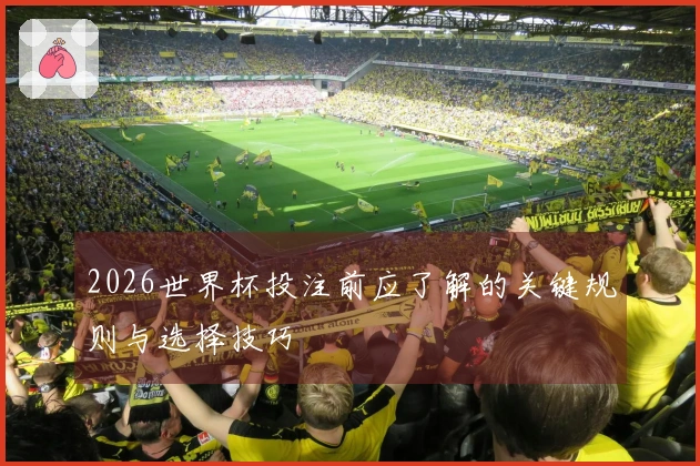 2026世界杯投注前应了解的关键规则与选择技巧